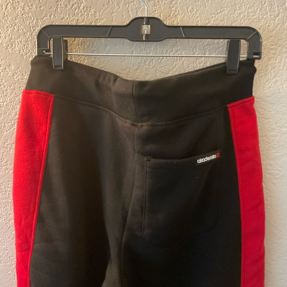 Akademiks Mens Jogger Pants Size 2XL Black & Red tapered leg - Picture 8 of 8